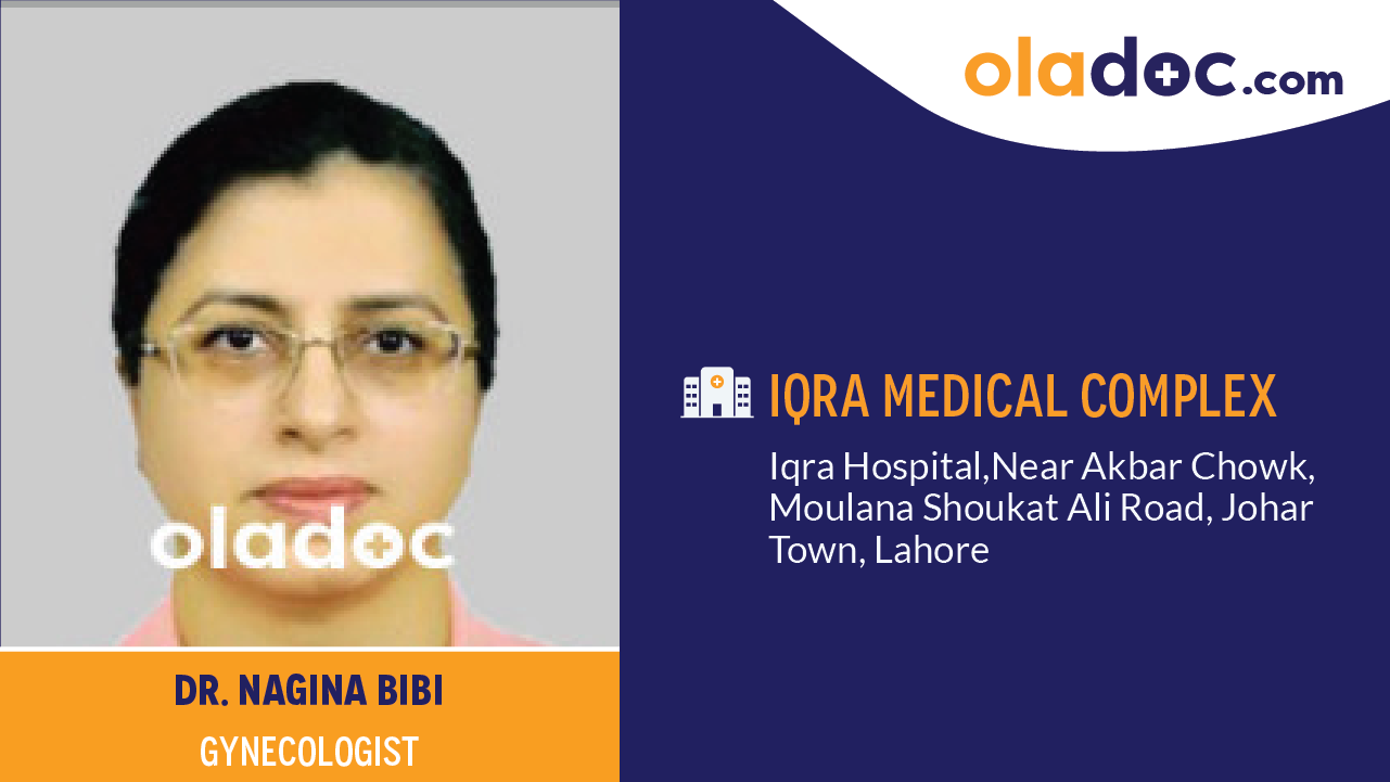 Practice locations of Dr.Nagina Bibi